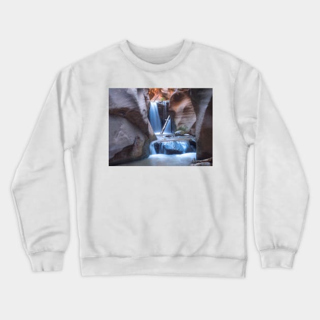 Canarra Creek Falls Crewneck Sweatshirt by algill